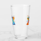 Judaica - Drink bril - joodse sterren - cadeautjes Glas (Links)