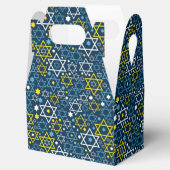Judaica - Favor Boxes - Joodse sterren - Gifts Blu Bedankdoosjes (Geopend)