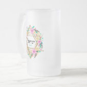 Judaica Frosted Glass Mokken Cups - Giften (Voorkant links)
