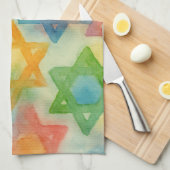 Judaica geschenken - keukenhanddoeken - Joodse ste (Quarter Fold)