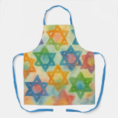 Judaica geschenken -  Schorten - Jewish Stars (Voorkant)