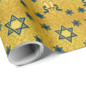 Judaica Giftwrapping Paper Customizable - Jewish  Cadeaupapier (Rol Hoek)