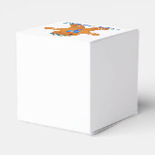 Judaica Hanukkah Gingerbrood Man Menorah Bedankdoosjes (Achterkant)