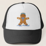 Judaica Hanukkah Gingerbrood Man Menorah Trucker Pet<br><div class="desc">U bekijkt het Lee Hiller Design Collectie van Home en Kantoor Decor,  Apparel,  Gifts en Collectibles. De Design zijn onder meer Lee Hiller Photography en Mixed Media Digital Art Collectie. Je kunt haar Natuur fotografie uitzichten op http://HikeOurPlanet.com/ en haar wandelende blog volgen in Hot Springs National Park.</div>