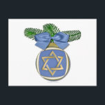 Judaica Hanukkah Star van David Ornament Print Feestdagenkaart<br><div class="desc">U bekijkt het Lee Hiller Design Collectie van Home en Kantoor Decor,  Apparel,  Gifts en Collectibles. De Design zijn onder meer Lee Hiller Photography en Mixed Media Digital Art Collectie. Je kunt haar Natuur fotografie uitzichten op http://HikeOurPlanet.com/ en haar wandelende blog volgen in Hot Springs National Park.</div>