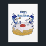 Judaica Happy Hanukkah Dancing Dreidels Doughnut Feestdagenkaart<br><div class="desc">U bekijkt het Lee Hiller Design Collectie van Home en Kantoor Decor,  Apparel,  Gifts en Collectibles. De Design zijn onder meer Lee Hiller Photography en Mixed Media Digital Art Collectie. Je kunt haar Natuur fotografie uitzichten op http://HikeOurPlanet.com/ en haar wandelende blog volgen in Hot Springs National Park.</div>