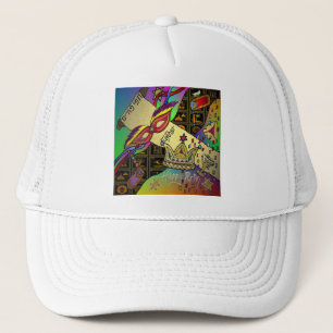 Judaica Happy Purim Jewish Holiday Gifts Apparel Trucker Pet