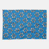 Judaica - Kitchen Towels - Feestdagen - Mogen Davi Theedoek (Horizontaal)