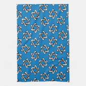 Judaica - Kitchen Towels - Feestdagen - Mogen Davi Theedoek (Verticaal)