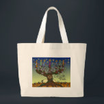 Judaica L'shanah Tovah Tree of Life Gifts Apparel Grote Tote Bag<br><div class="desc">Je bekijkt het Lee Hiller Design Collectie. Apparel,  Gifts & Collectibles Lee Hiller Photography of Digital Art Collectie. Je kunt haar Natuur fotografie uitzichten op http://HikeOurPlanet.com/ en haar wandelende blog volgen in Hot Springs National Park.</div>