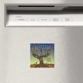 Judaica L'shanah Tovah Tree of Life Gifts Apparel Magneet (Insitu (Vaatwasser))