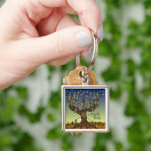 Judaica L'shanah Tovah Tree of Life Gifts Apparel Sleutelhanger (Hand)