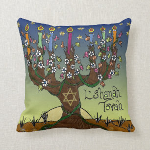 Judaica L'Shanah Tovah Tree of Life Sierkussen