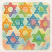 Judaica Onderzetters - Feestartikelen - Geschenken (Voorkant)