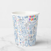 Judaica - Papieren kopjes - joodse feestjes Papieren Bekers (Links)