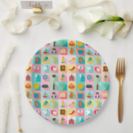 Judaica Party Designer Paper Borden All Occassion Papieren Bordje