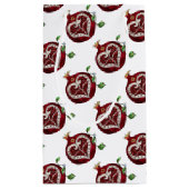 Judaica Pomegranate Heart Hanukkah Rosh Hashanah Klein Cadeauzakje (Achterkant)