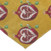 Judaica Pomegranate Heart Hanukkah Rosh Hashanah Tafelkleed (Gekanteld)