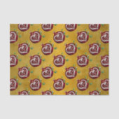 Judaica Pomegranate Heart Hanukkah Rosh Hashanah Tissuepapier (Voorkant)