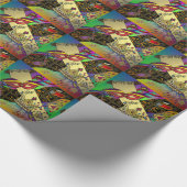 Judaica Purim Esther Celebration Art Print Cadeaupapier (Hoek)