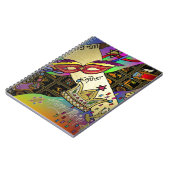 Judaica Purim Esther Celebration Art Print Notitieboek (Linkerzijde)