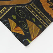 Judaica Purim Esther Jewish Celebration Art Print Fleece Deken (Hoek)