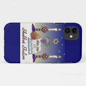 Judaica Shabbat Shalom Art Print Case-Mate iPhone Case (Achterkant (horizontaal))