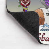 Judaica Shabbat Shalom Art Print Muismat (Hoek)