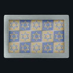 Judaica Star van David Metal Gold Blue Gesp<br><div class="desc">Je bekijkt het Lee Hiller Design Collectie. Apparel,  Gifts & Collectibles Lee Hiller Photography of Digital Art Collectie. Je kunt haar Natuur fotografie uitzichten op http://HikeOurPlanet.com/ en haar wandelende blog volgen in Hot Springs National Park.</div>