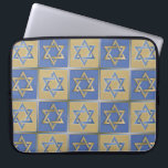 Judaica Star van David Metal Gold Blue LapTop Slve Sleeve<br><div class="desc">Je bekijkt het Lee Hiller Design Collectie. Apparel,  Gifts & Collectibles Lee Hiller Photography of Digital Art Collectie. Je kunt haar Natuur fotografie uitzichten op http://HikeOurPlanet.com/ en haar wandelende blog volgen in Hot Springs National Park.</div>