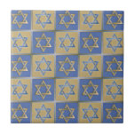 Judaica Star van David Metal Gold Blue Tegeltje<br><div class="desc">Je bekijkt Lee Hiller-fotografie, gemengde media of digitale kunstkeramische tegels. .Alle tegels zijn beschikbaar in 4, 25 x 4, 25 inch en 6 x 6 inch Kies de ideale grootte voor uw ontwerpideeën en budget. Gebruik als dekbed, onderzetter, bureaukunst of decoratie in huis. Het perfecte geschenk van kunst voor vakantie,...</div>