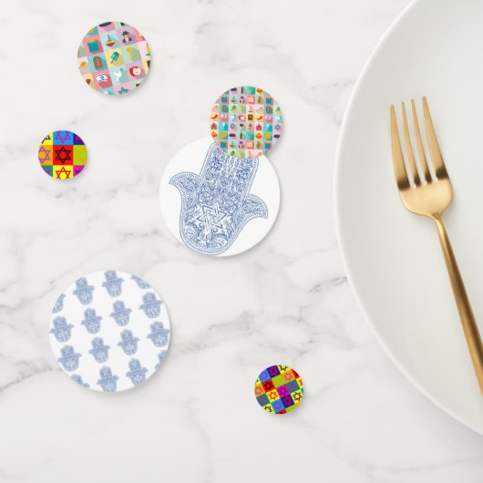 Judaica - Table Confetti - Joodse Feestdagen & Eve (Groep)