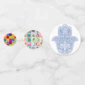 Judaica - Table Confetti - Joodse Feestdagen & Eve (Voorkanten)