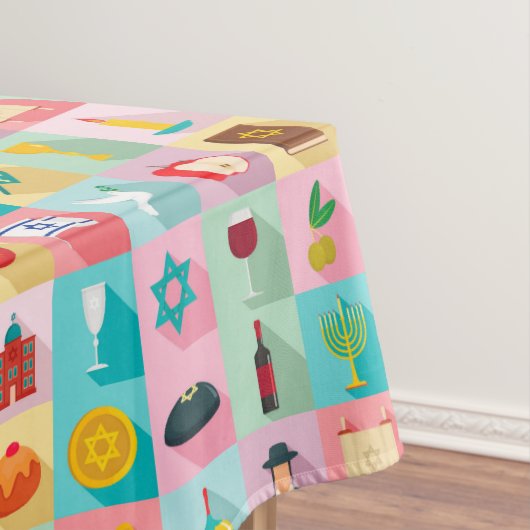 Judaica Tablecloth - Prachtige unieke cadeautjes Tafelkleed (Voorbeeld)