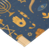 Judaica Tafelkleed - Aanpasbare Maten (Gekanteld)