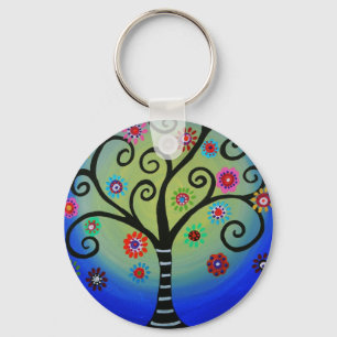 Judaica Tree-Sleutelhanger Sleutelhanger