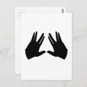 Judaism Kohen Hands Symbol Briefkaart (Voorkant / Achterkant)