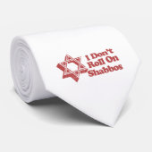 Judaism Roll Shabbos Stropdas (Opgerold)