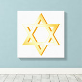 Judaism Symbol Canvas Art (Insitu (Houten vloer))