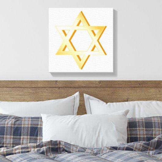 Judaism Symbol Canvas Art (Insitu (Slaapkamer))