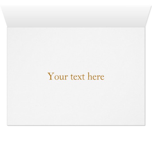 Judaism Symbol Wenskaart (Binenzijde Horizontaal (Onderkant))