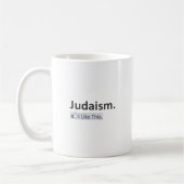 Judaïsme...ik vind dit leuk koffiemok (Links)