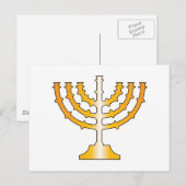 Judaïsme Religie Briefkaart (Voorkant / Achterkant)