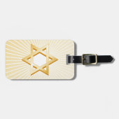 Judaïssymbool Bagagelabel (Voorkant horizontaal)