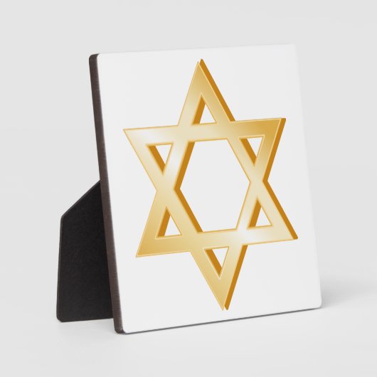 Judaïssymbool Fotoplaat (Voorkant)