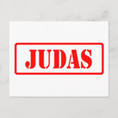 Judas Briefkaart (Voorkant)