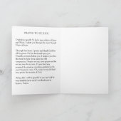 Judas, de apostel van de Katholieke Heilige Feestdagen Kaart (Binnen)