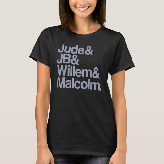 judas jb willem malcolm t-shirt (Voorkant)