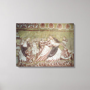 Judas Kissons Christus (fresco) (detail van 95750) Canvas Afdruk