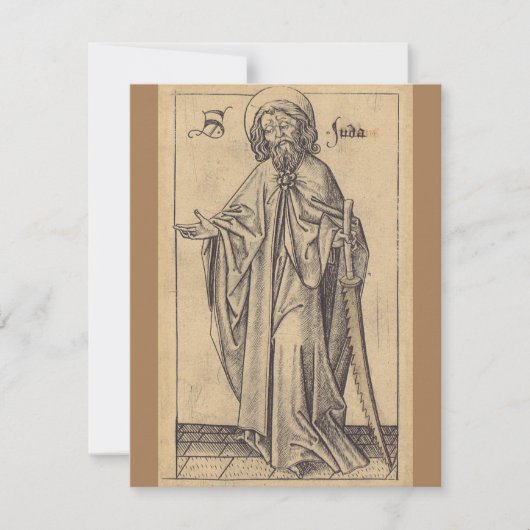Judas Thaddaeus de apostel en broer van Jezus (Voorkant)